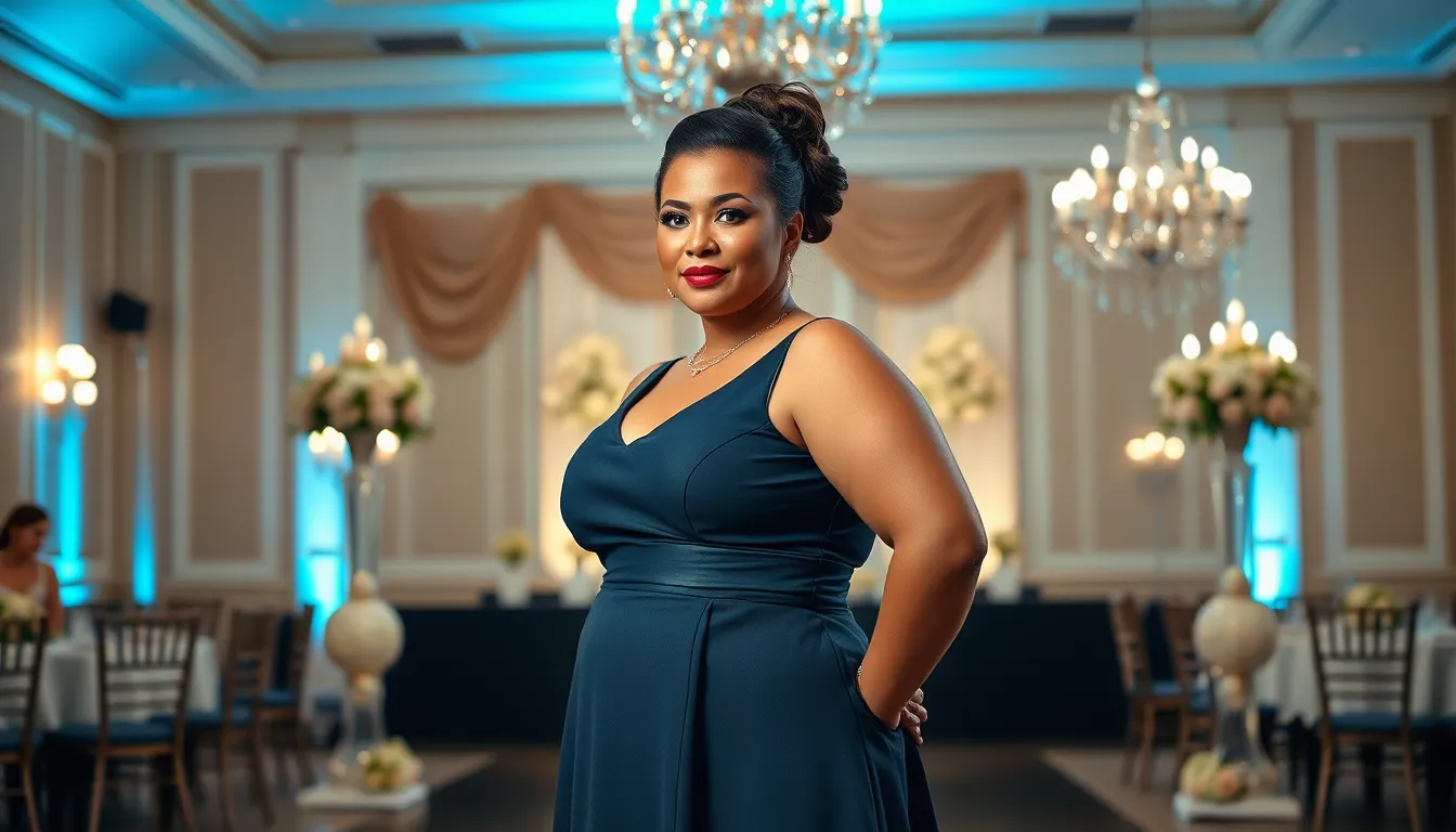 Classy Plus Size Wedding Guest Dresses: 15 Elegant Styles That Flatter Every Curve 14 Classy Plus Size Wedding Guest Dresses: 15 Elegant Styles That Flatter Every Curve 13