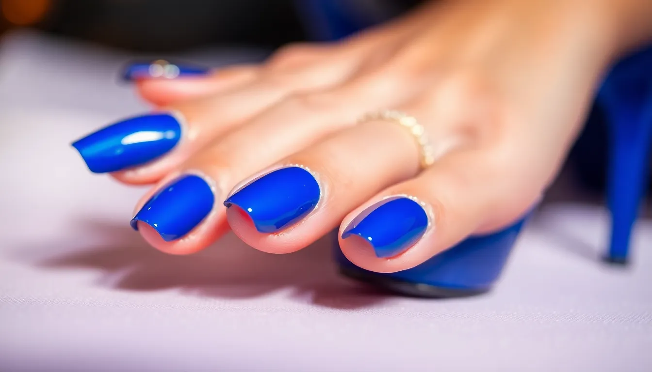 30+ Stunning Royal Blue Nail Ideas for Prom That'll Make You Shine All Night 14 30+ Stunning Royal Blue Nail Ideas for Prom That'll Make You Shine All Night 13