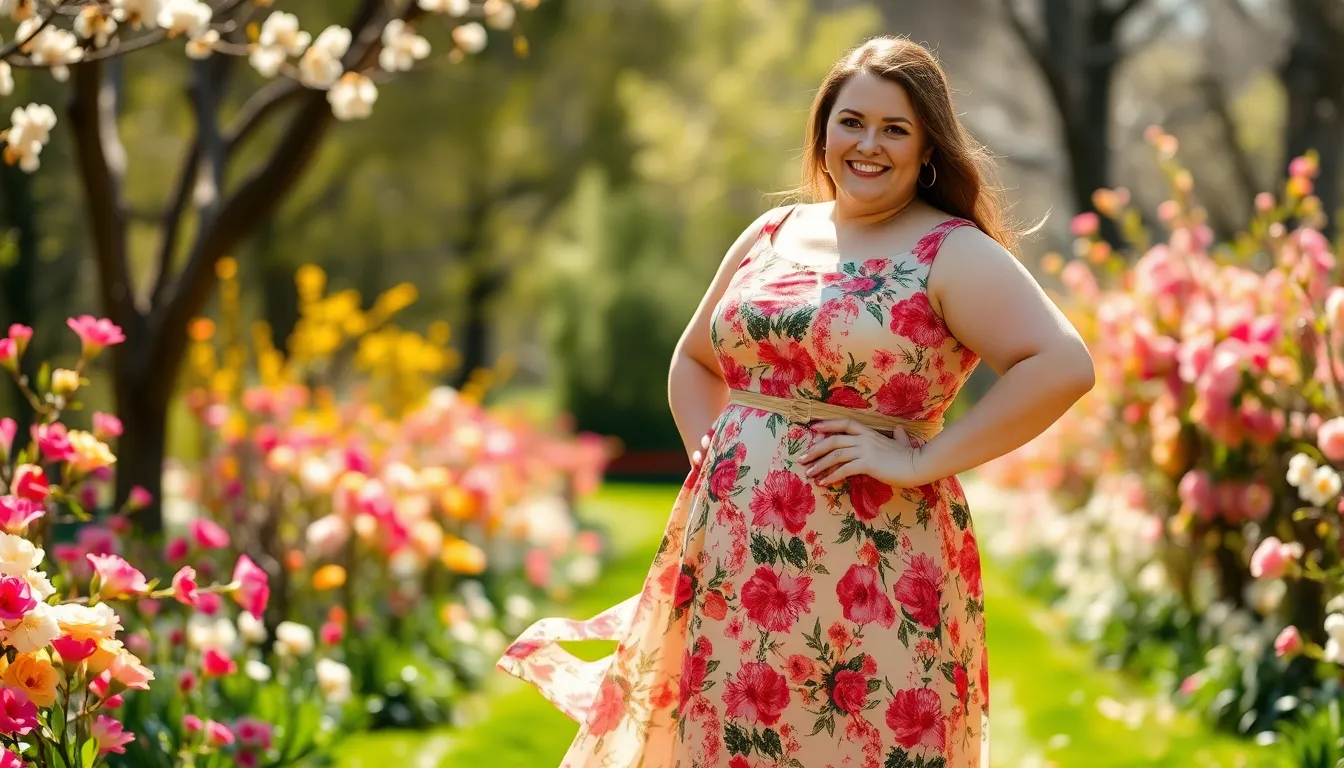Spring Wedding Guest Dresses Plus Size: 15 Stunning Styles That Flatter Your Curves 14 Spring Wedding Guest Dresses Plus Size: 15 Stunning Styles That Flatter Your Curves 13