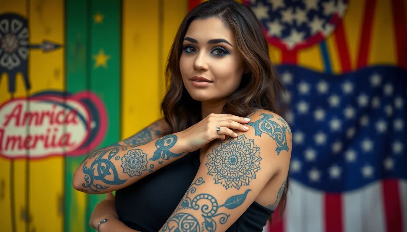 50+ Stunning Arm Tattoo Ideas for Women: From Delicate Florals to Bold Geometric Designs 14 50+ Stunning Arm Tattoo Ideas for Women: From Delicate Florals to Bold Geometric Designs 13
