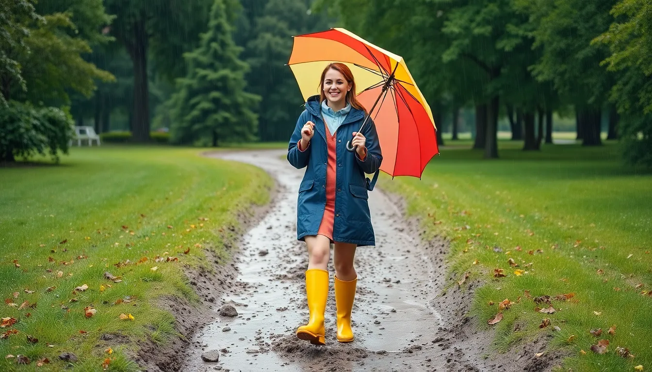 What to Wear on a Rainy Day: 7 Stylish Outfits That Keep You Dry and Chic 14 What to Wear on a Rainy Day: 7 Stylish Outfits That Keep You Dry and Chic 13