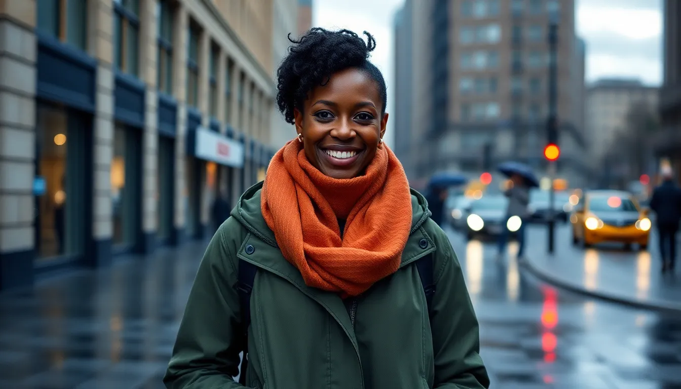 15 Chill Rainy Day Outfits for Black Women That Look Effortlessly Stylish 16 15 Chill Rainy Day Outfits for Black Women That Look Effortlessly Stylish 15
