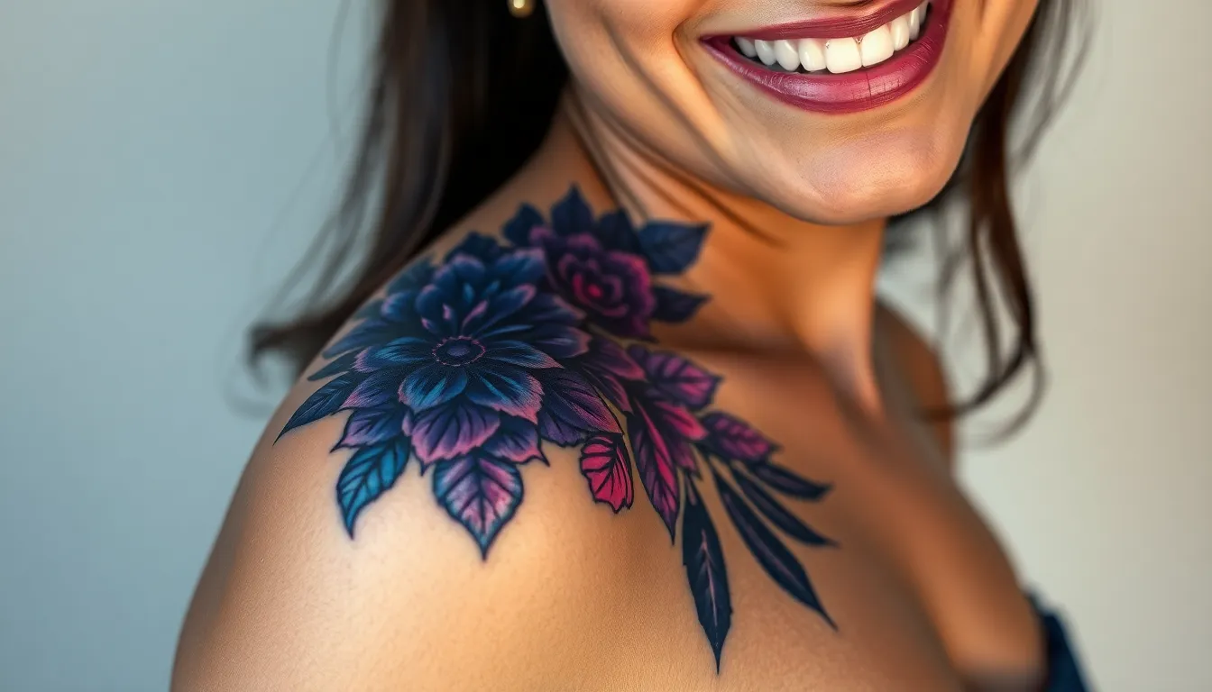 25 Stunning Coverup Tattoo Ideas for Women's Shoulders That Transform Old Ink Into Art 16 25 Stunning Coverup Tattoo Ideas for Women's Shoulders That Transform Old Ink Into Art 15