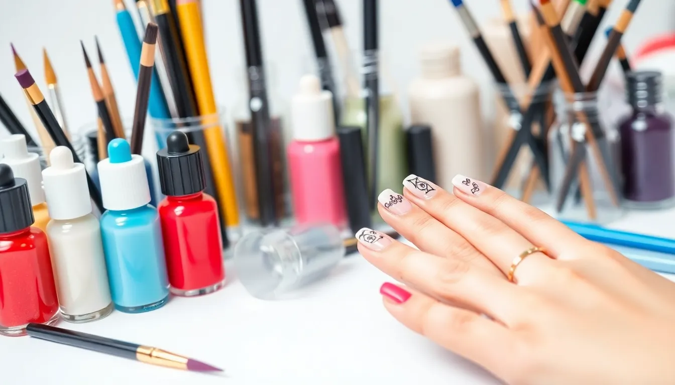25 Cute Nail Art Designs for Short Nails That Look Amazing (Easy Ideas!) 16 25 Cute Nail Art Designs for Short Nails That Look Amazing (Easy Ideas!) 15