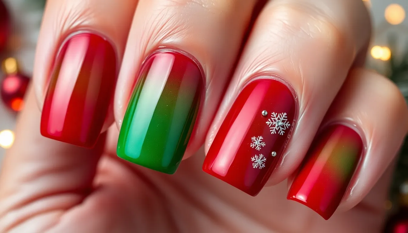 25 Stunning French Tip Christmas Nail Ideas for Square Nails (2025 Holiday Trends) 16 25 Stunning French Tip Christmas Nail Ideas for Square Nails (2025 Holiday Trends) 15
