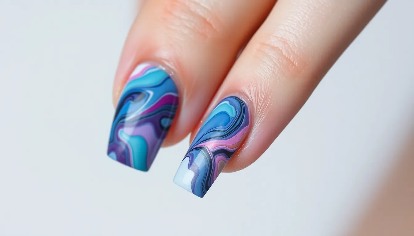 25 Stunning Nail Art Ideas for Square Nails Shape That'll Transform Your Look 16 25 Stunning Nail Art Ideas for Square Nails Shape That'll Transform Your Look 15