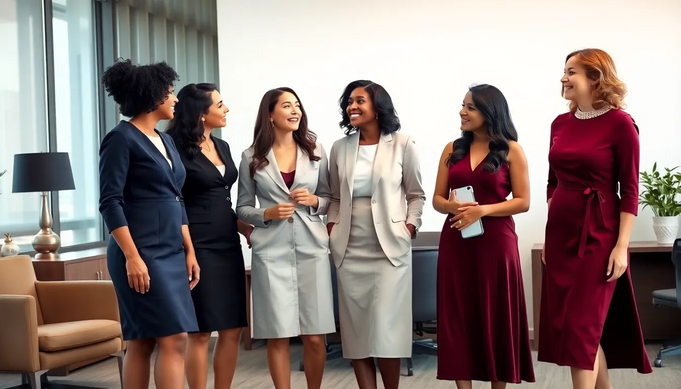 25 Best Office Dresses for Women: Professional Work Attire Guide 2025 16 25 Best Office Dresses for Women: Professional Work Attire Guide 2025 15