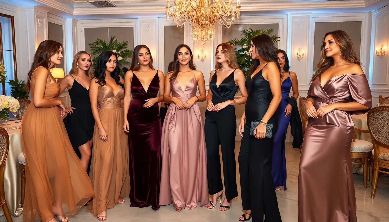 25 Chic Semi Formal Party Outfits for Women: Dress Code Decoded + Style Tips 16 25 Chic Semi Formal Party Outfits for Women: Dress Code Decoded + Style Tips 15