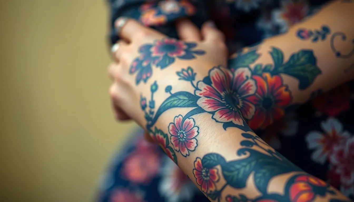 30+ Stunning Tattoo Cover Up Ideas for Women's Forearms That Actually Work 16 30+ Stunning Tattoo Cover Up Ideas for Women's Forearms That Actually Work 15