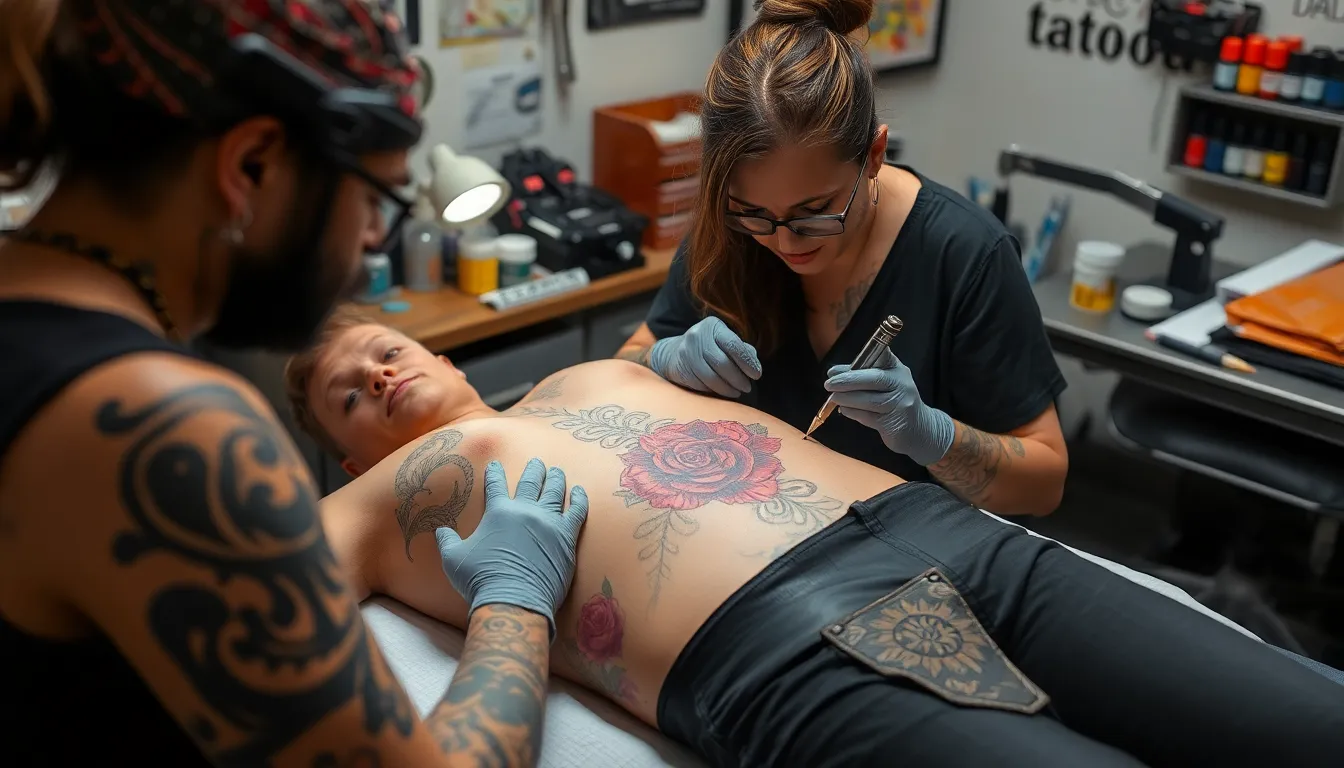 25 Stunning Tattoo Cover Up Ideas for Women's Ribs That Actually Work 16 25 Stunning Tattoo Cover Up Ideas for Women's Ribs That Actually Work 15