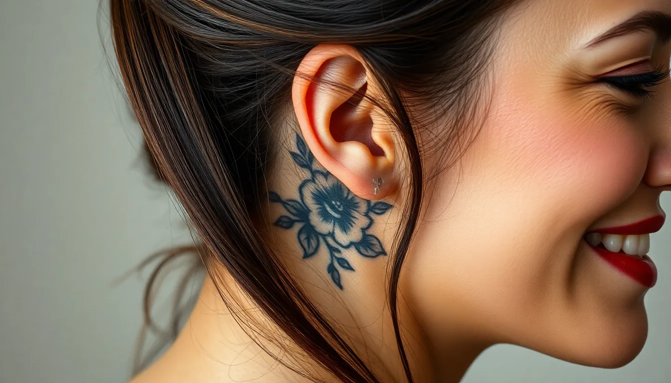 50+ Stunning Behind the Ear Tattoo Ideas for Women (2025 Inspiration Guide) 18 50+ Stunning Behind the Ear Tattoo Ideas for Women (2025 Inspiration Guide) 17