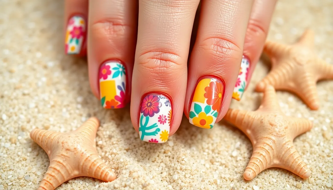 50+ Cute Summer Nail Ideas for Short Nails That Actually Look Amazing 18 50+ Cute Summer Nail Ideas for Short Nails That Actually Look Amazing 17