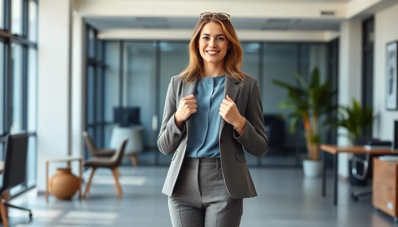 25 Chic Fall Business Casual Outfits for Women That Work in Any Office 18 25 Chic Fall Business Casual Outfits for Women That Work in Any Office 17