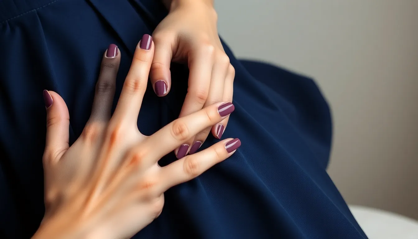 Best Nail Colors for Navy Blue Dress: 15 Perfect Shades That Always Work 18 Best Nail Colors for Navy Blue Dress: 15 Perfect Shades That Always Work 17