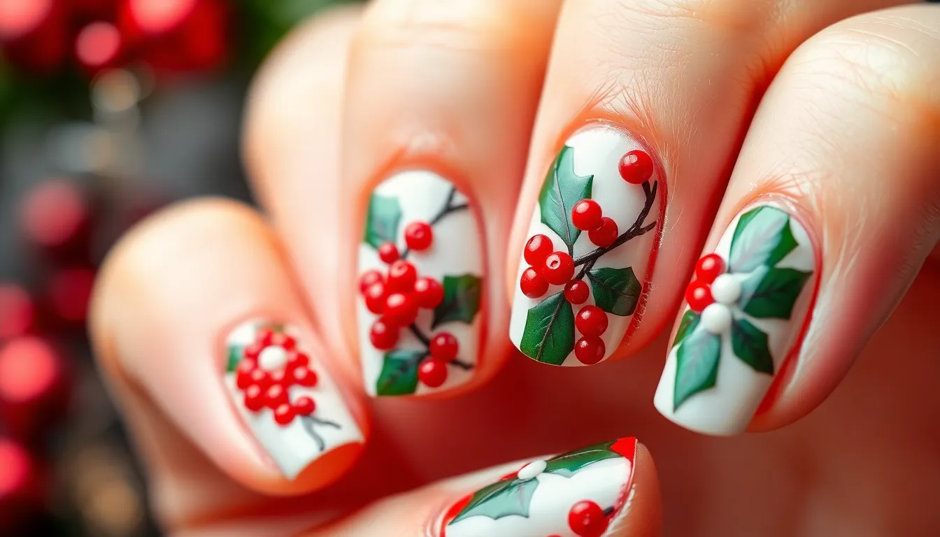25 Stunning Red and White Christmas Nail Designs You'll Want to Try This Holiday Season 18 25 Stunning Red and White Christmas Nail Designs You'll Want to Try This Holiday Season 17