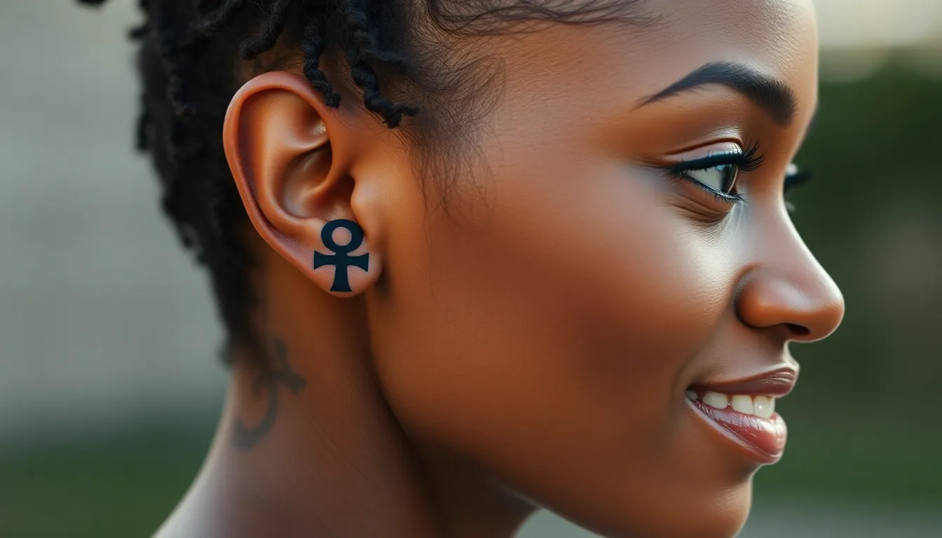 50+ Behind the Ear Tattoo Ideas for Black Women: Stunning Designs That Pop on Melanin 2 50+ Behind the Ear Tattoo Ideas for Black Women: Stunning Designs That Pop on Melanin 1