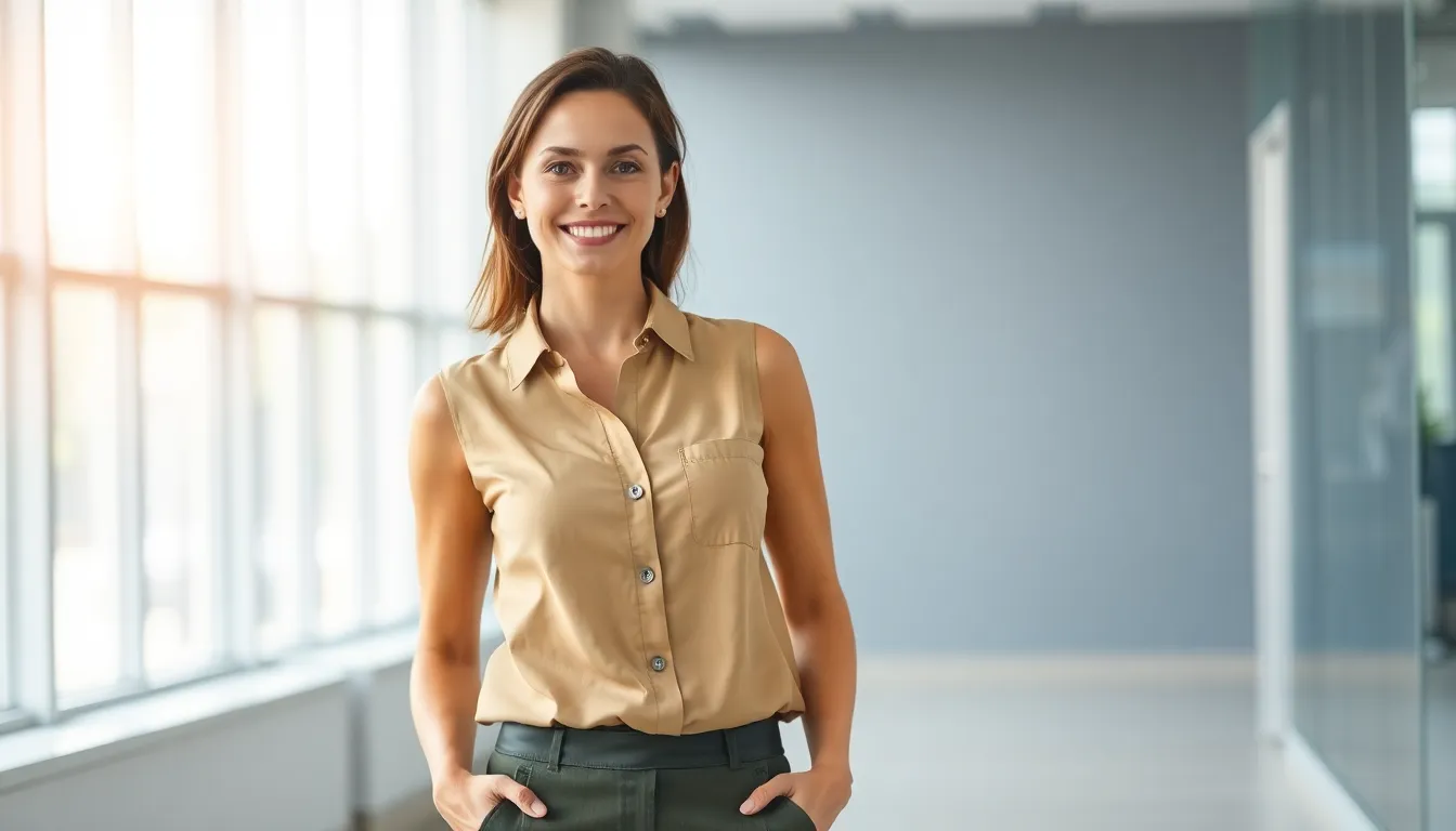 25 Chic Business Casual Outfits for Women to Beat the Summer Heat 2 25 Chic Business Casual Outfits for Women to Beat the Summer Heat 1