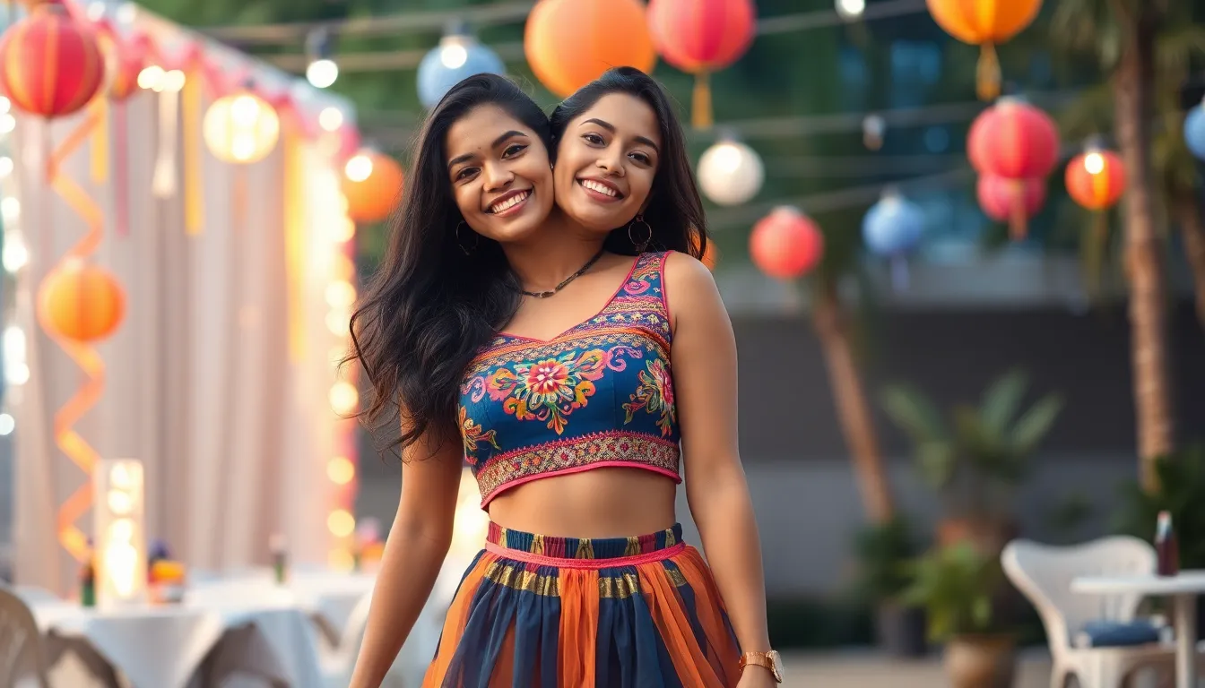 Ultimate Guide to Crop Top and Skirt Indian Party Wear: Styling Tips & Trends 2025 2 Ultimate Guide to Crop Top and Skirt Indian Party Wear: Styling Tips & Trends 2025 1