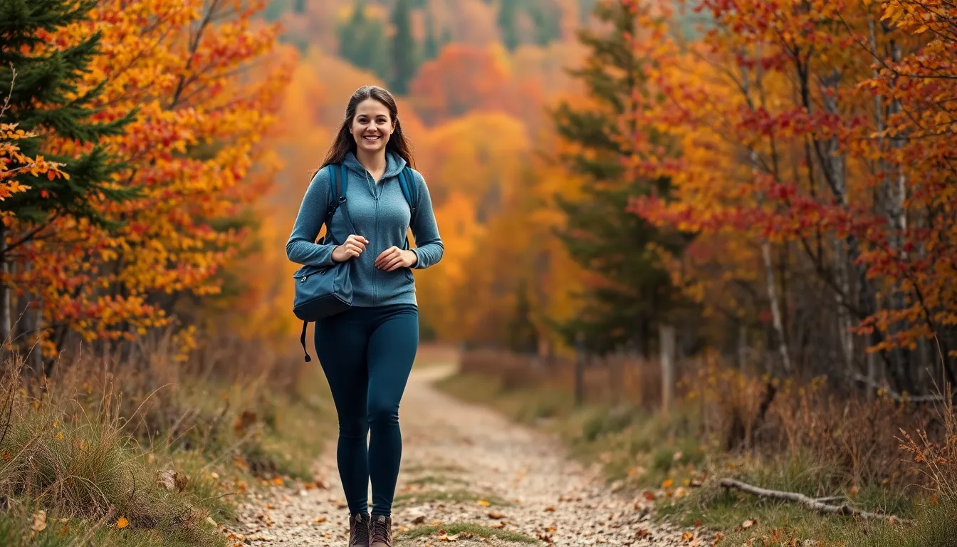 25 Cute Fall Hiking Outfits for Women That Look Amazing on Every Trail 2 25 Cute Fall Hiking Outfits for Women That Look Amazing on Every Trail 1