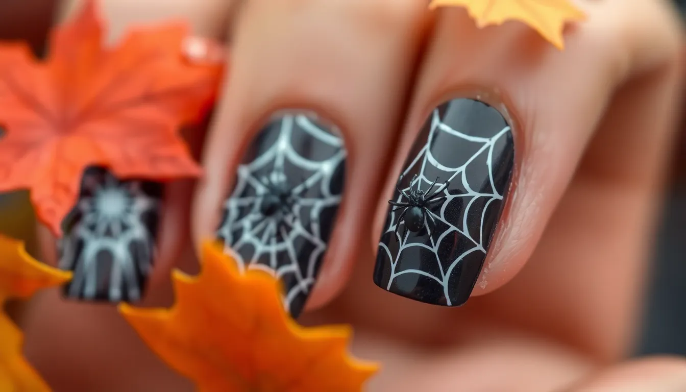 15 Easy Halloween Nail Designs Step by Step (Beginner-Friendly Tutorials) 2 15 Easy Halloween Nail Designs Step by Step (Beginner-Friendly Tutorials) 1