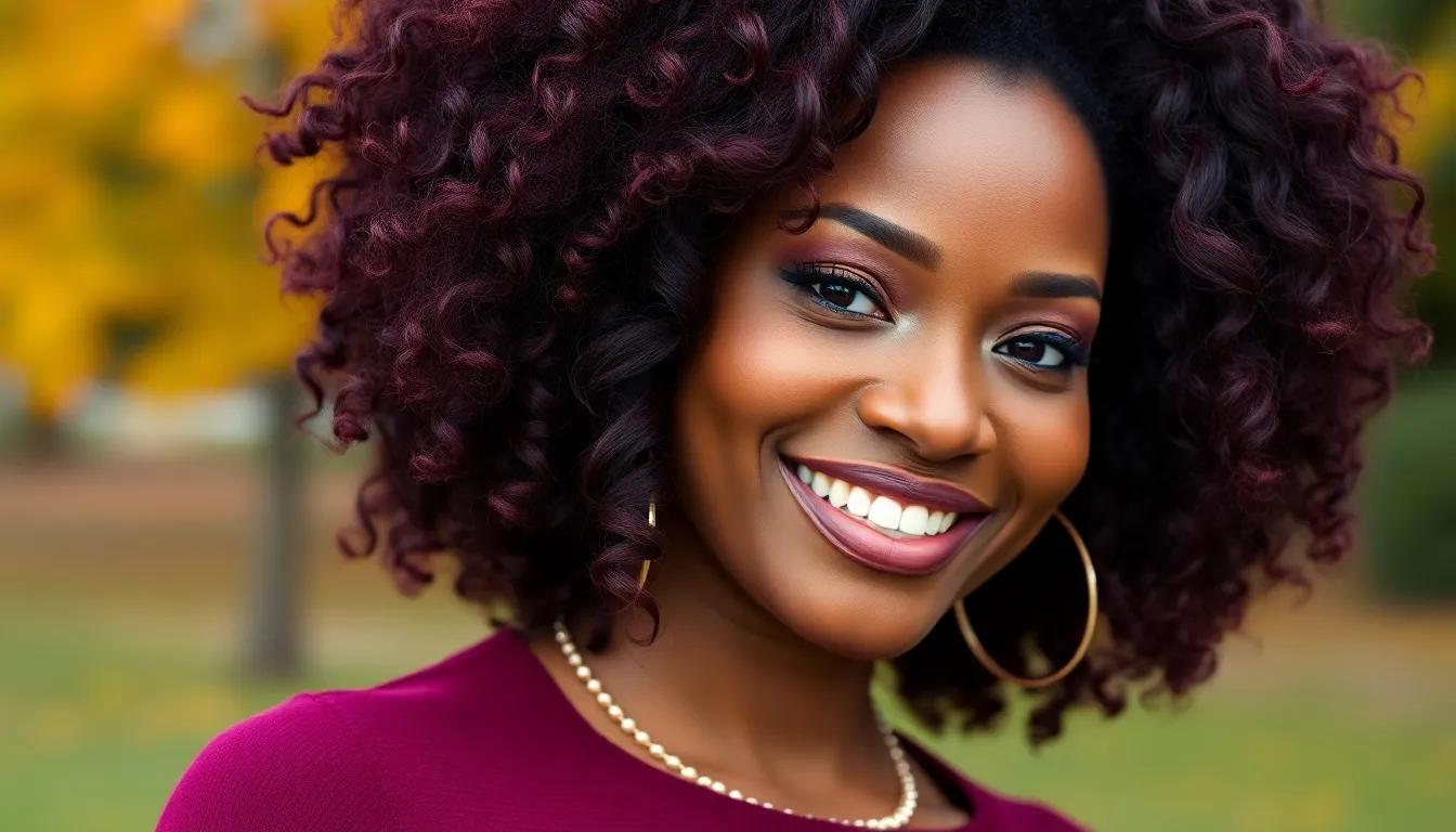 Fall Color Hair Ideas for Black Women: 8 Stunning Autumn Shades That Turn Heads 2 Fall Color Hair Ideas for Black Women: 8 Stunning Autumn Shades That Turn Heads 1