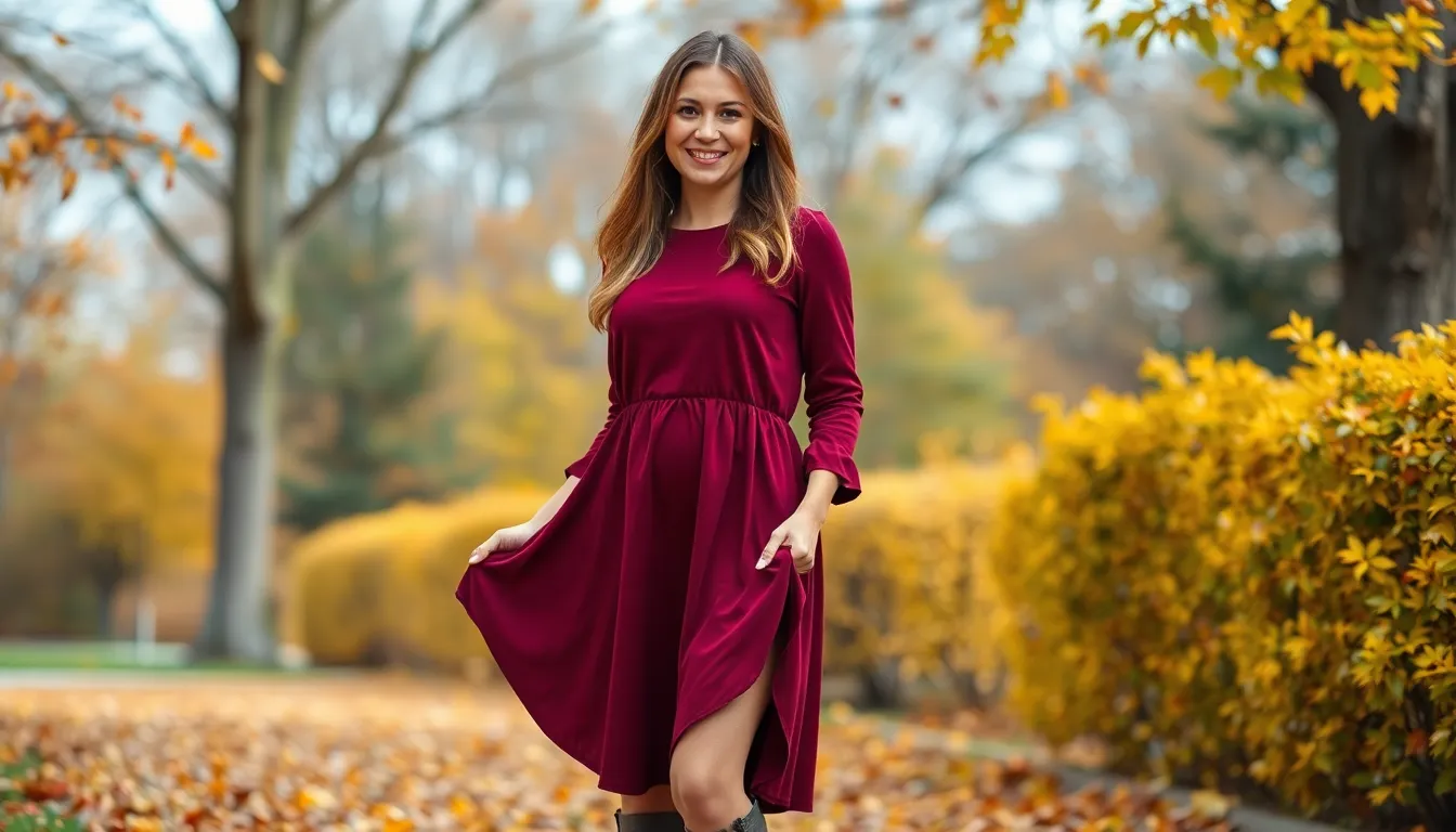 15 Stunning Fall Outfits for Mid Size Women That Actually Flatter Your Curves 2 15 Stunning Fall Outfits for Mid Size Women That Actually Flatter Your Curves 1