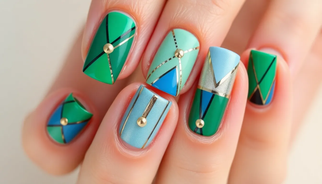 25 Stunning Nail Art Ideas for Short Square Nails That Look Amazing 1