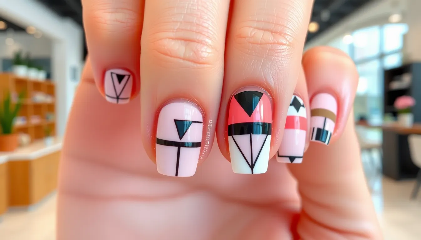 25 Stunning Nail Art Ideas for Square Nails Shape That'll Transform Your Look 2 25 Stunning Nail Art Ideas for Square Nails Shape That'll Transform Your Look 1