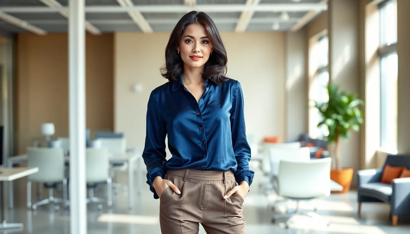 Best Office Shirts for Women: 25+ Professional Work Outfit Ideas That Command Respect 2 Best Office Shirts for Women: 25+ Professional Work Outfit Ideas That Command Respect 1