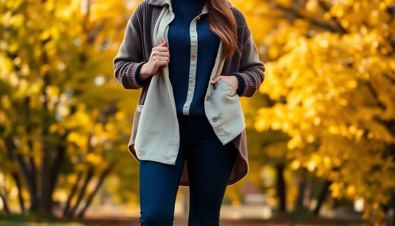 15 Chic Oversized Button Up Shirt Outfit Fall Ideas That'll Transform Your Wardrobe 2 15 Chic Oversized Button Up Shirt Outfit Fall Ideas That'll Transform Your Wardrobe 1