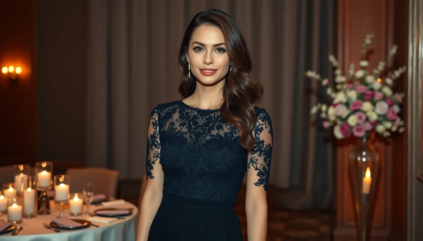 25 Stunning Semi Formal Black Outfits for Women That Work for Any Event 2 25 Stunning Semi Formal Black Outfits for Women That Work for Any Event 1