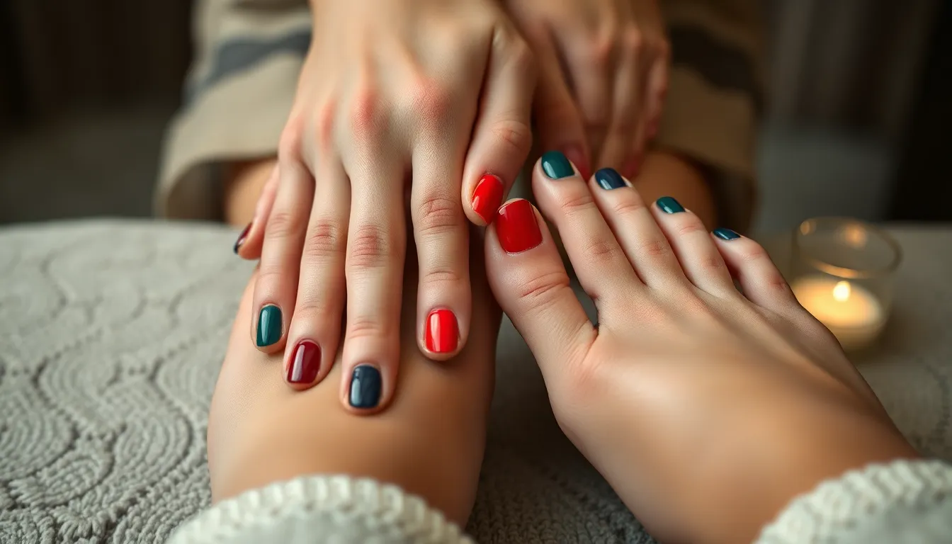 25 Short Nail and Toes Matching Ideas That Actually Look Chic (2025) 2 25 Short Nail and Toes Matching Ideas That Actually Look Chic (2025) 1