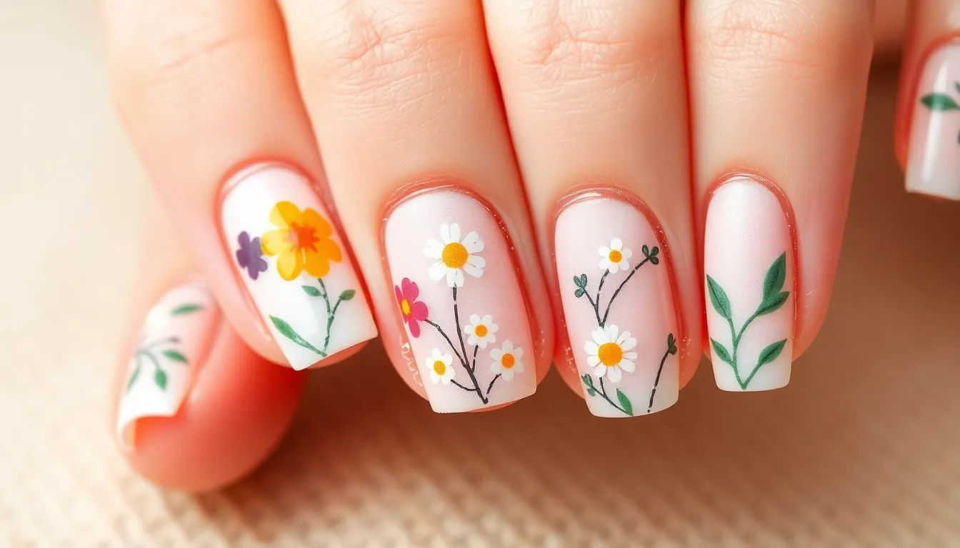 15 Simple Nail Art Ideas for Short Nails: Easy Designs Anyone Can Do at Home 2 15 Simple Nail Art Ideas for Short Nails: Easy Designs Anyone Can Do at Home 1