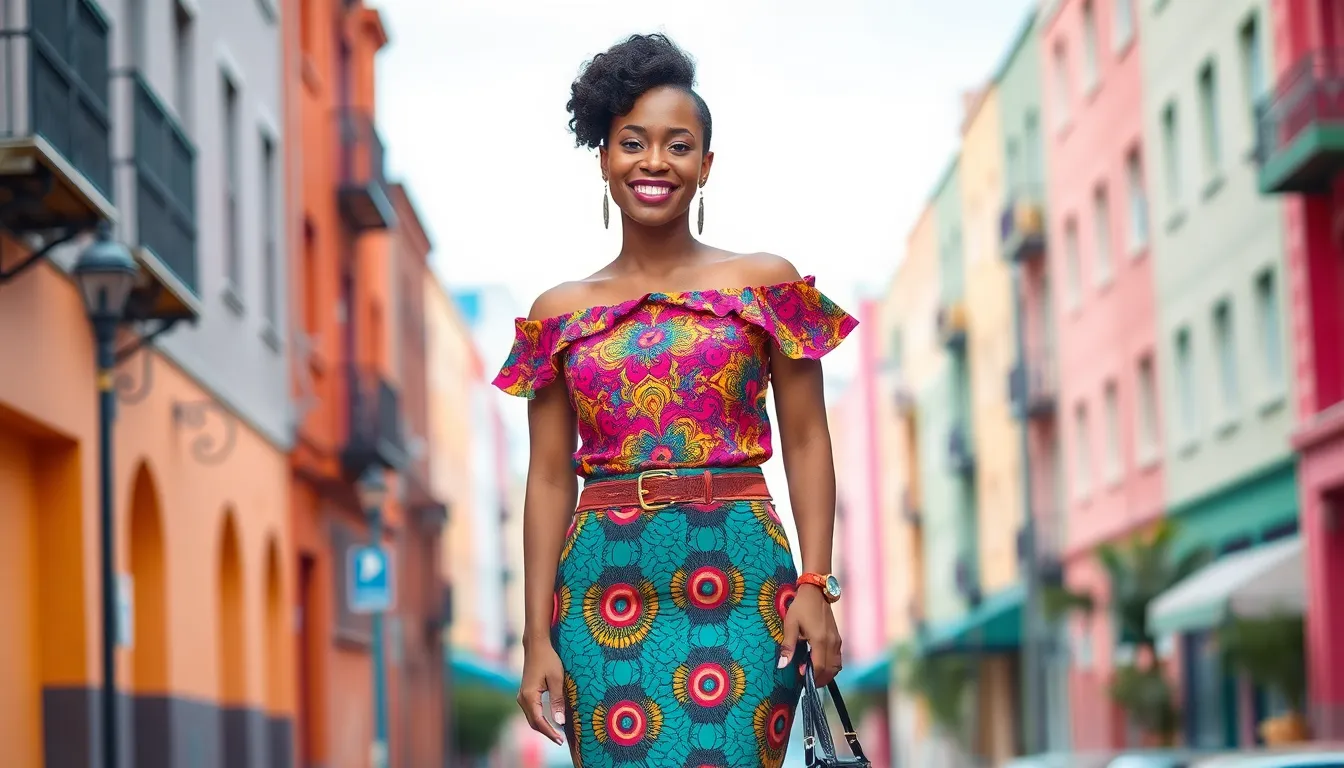 25 Stunning Skirt and Blouse Ankara Styles for Women That Turn Heads 2 25 Stunning Skirt and Blouse Ankara Styles for Women That Turn Heads 1