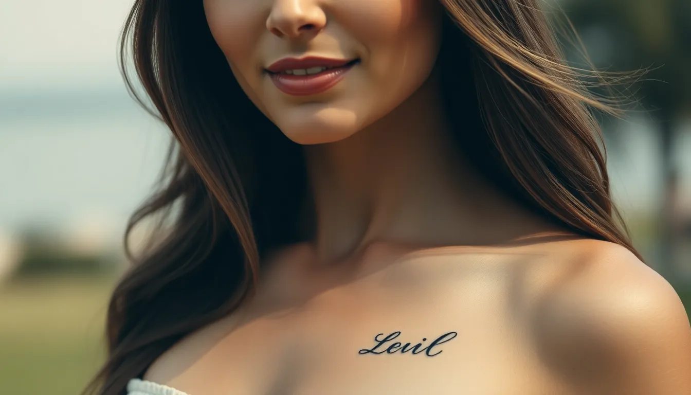 50+ Stunning Chest Tattoo Ideas for Women: From Delicate Florals to Bold Statements 2 50+ Stunning Chest Tattoo Ideas for Women: From Delicate Florals to Bold Statements 1