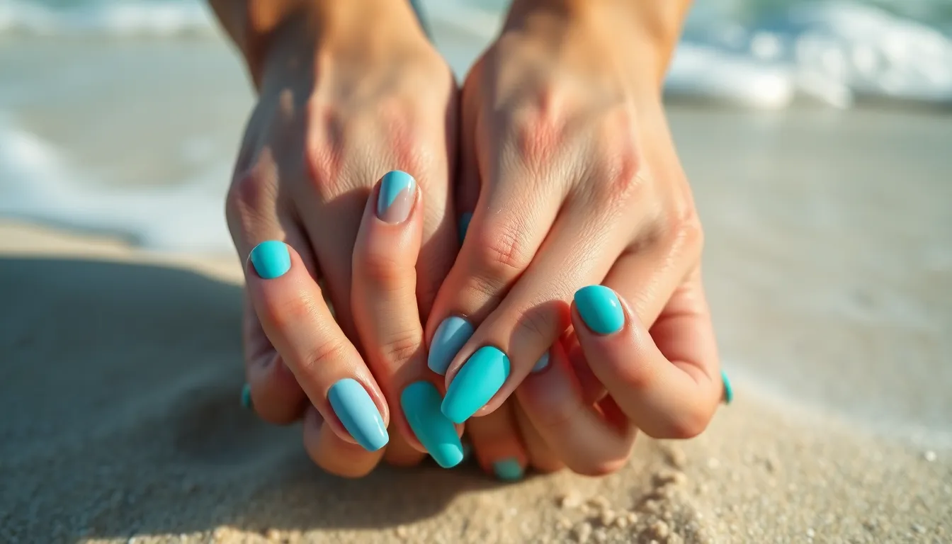 30 True Summer Color Palette Nail Polish Shades That'll Make You Look Effortlessly Chic 2 30 True Summer Color Palette Nail Polish Shades That'll Make You Look Effortlessly Chic 1