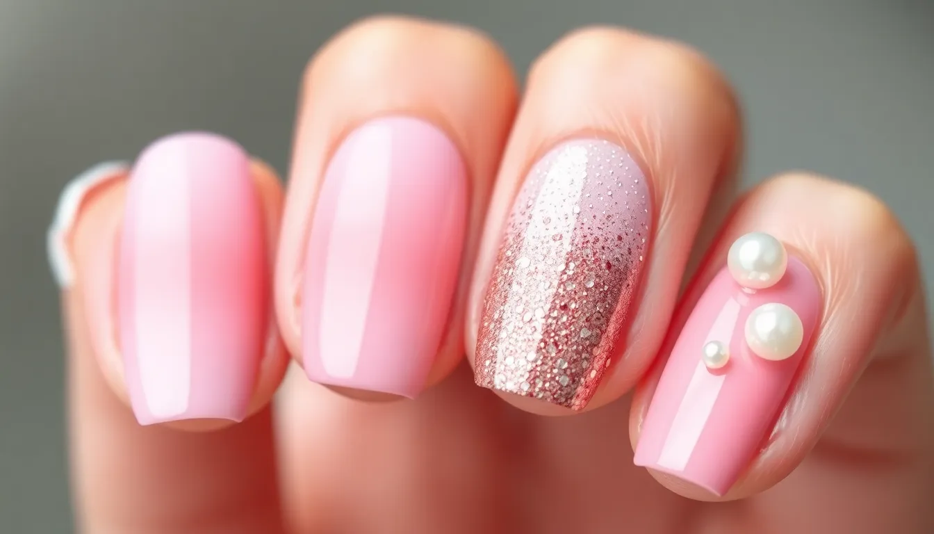 20 Stunning Valentine's Day Nail Ideas for Short Nails That'll Make You Fall in Love 2 20 Stunning Valentine's Day Nail Ideas for Short Nails That'll Make You Fall in Love 1