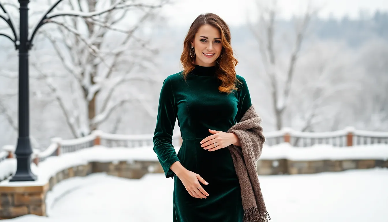 What to Wear to a Winter Wedding: Guest Outfit Ideas That Keep You Warm & Stylish 2 What to Wear to a Winter Wedding: Guest Outfit Ideas That Keep You Warm & Stylish 1