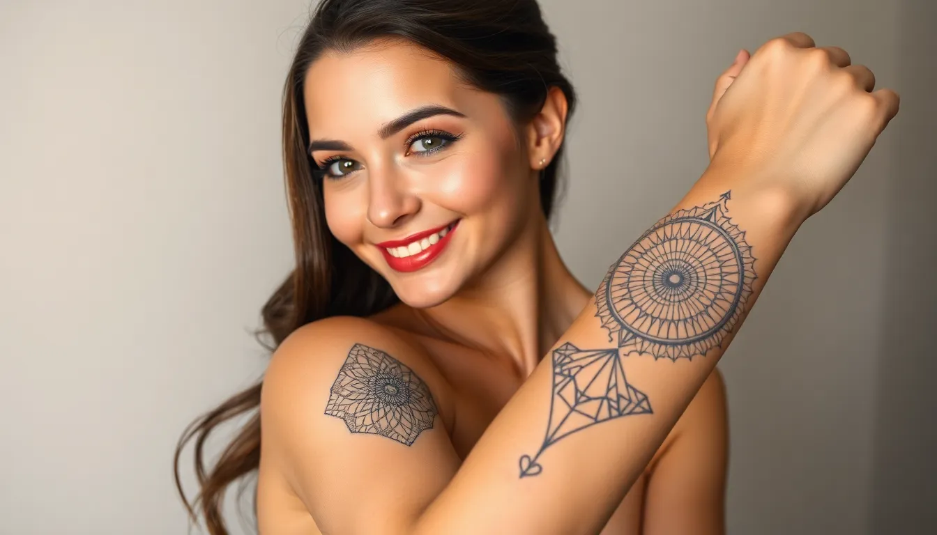 50 Unique Half Sleeve Tattoo Ideas for Women That'll Make You Want Ink 2 50 Unique Half Sleeve Tattoo Ideas for Women That'll Make You Want Ink 1