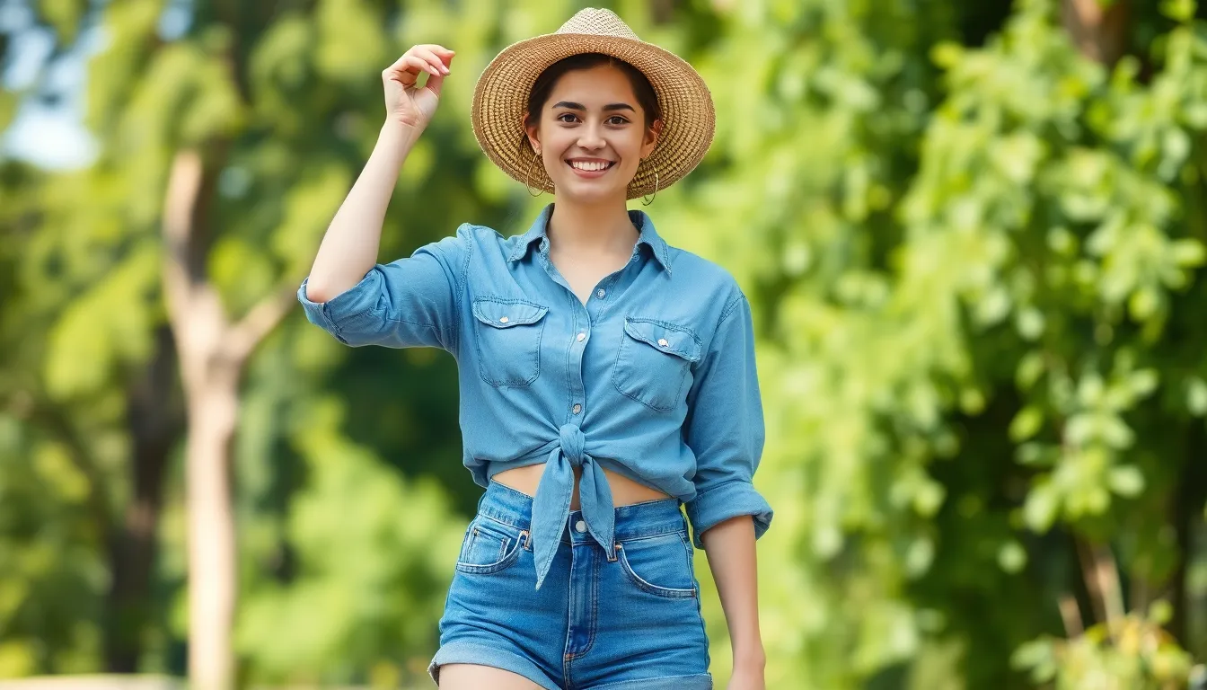 25 Stylish Button Up Shirt Outfit Ideas Every Woman Needs to Try in 2024 7