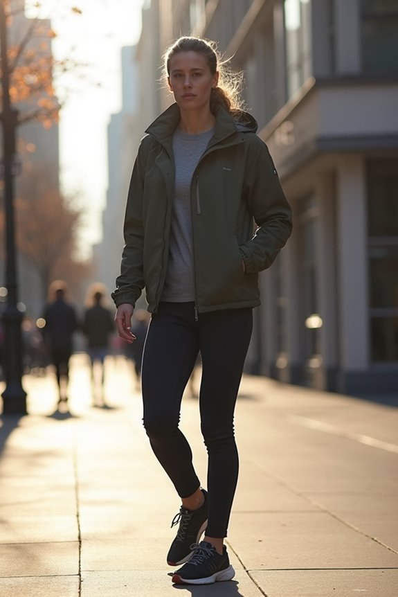 breathable layers for 50 degree weather