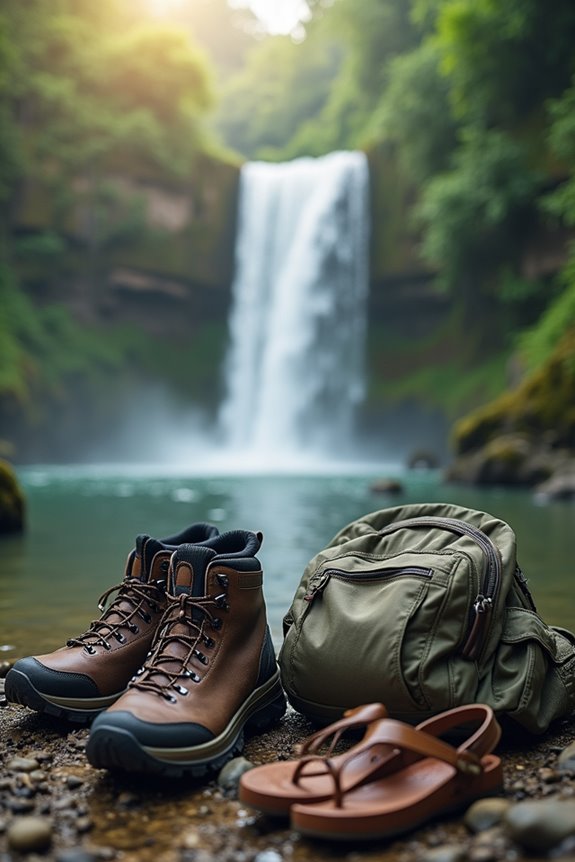 closed toe hiking shoes quick dry water footwear
