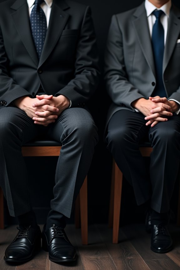 dark subdued wake attire principles