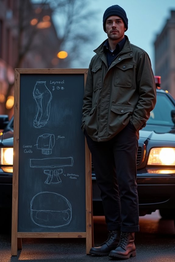 layered adjustable practical uniform