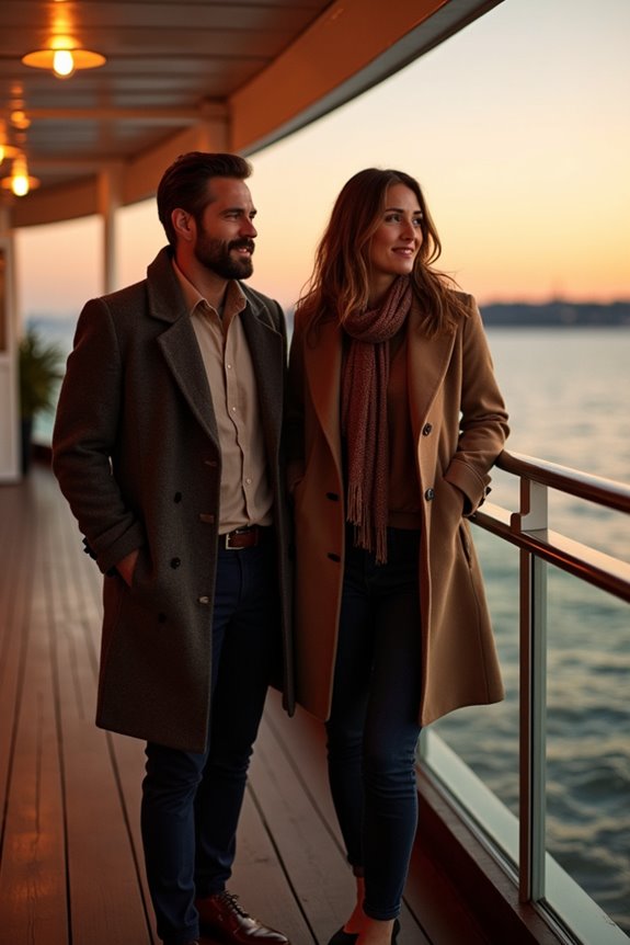 layered breathable evening comfort