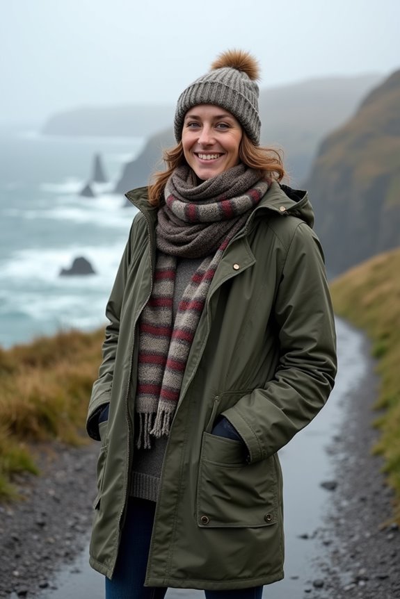 layered breathable quick dry ireland gear