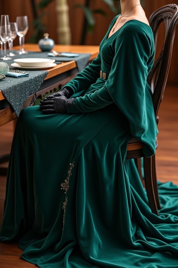 layered formal alaska dining attire