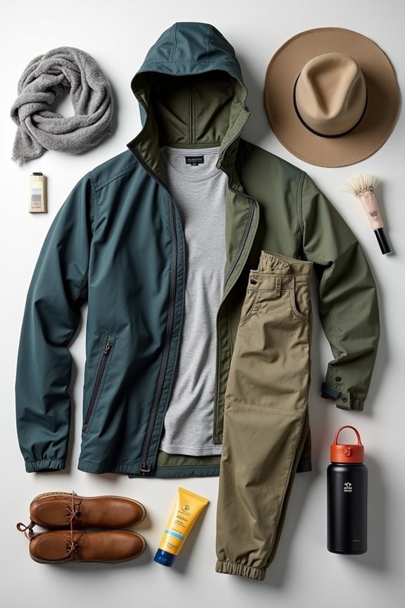layered outfits for may weather