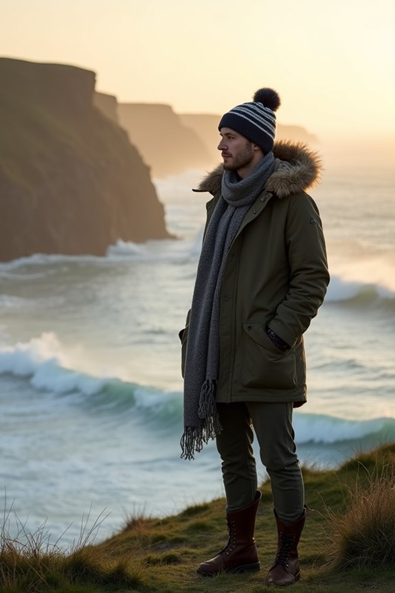 layered warmth for september ireland