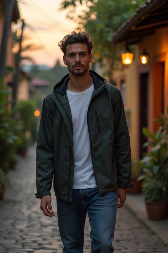 lightweight jackets for cool evenings